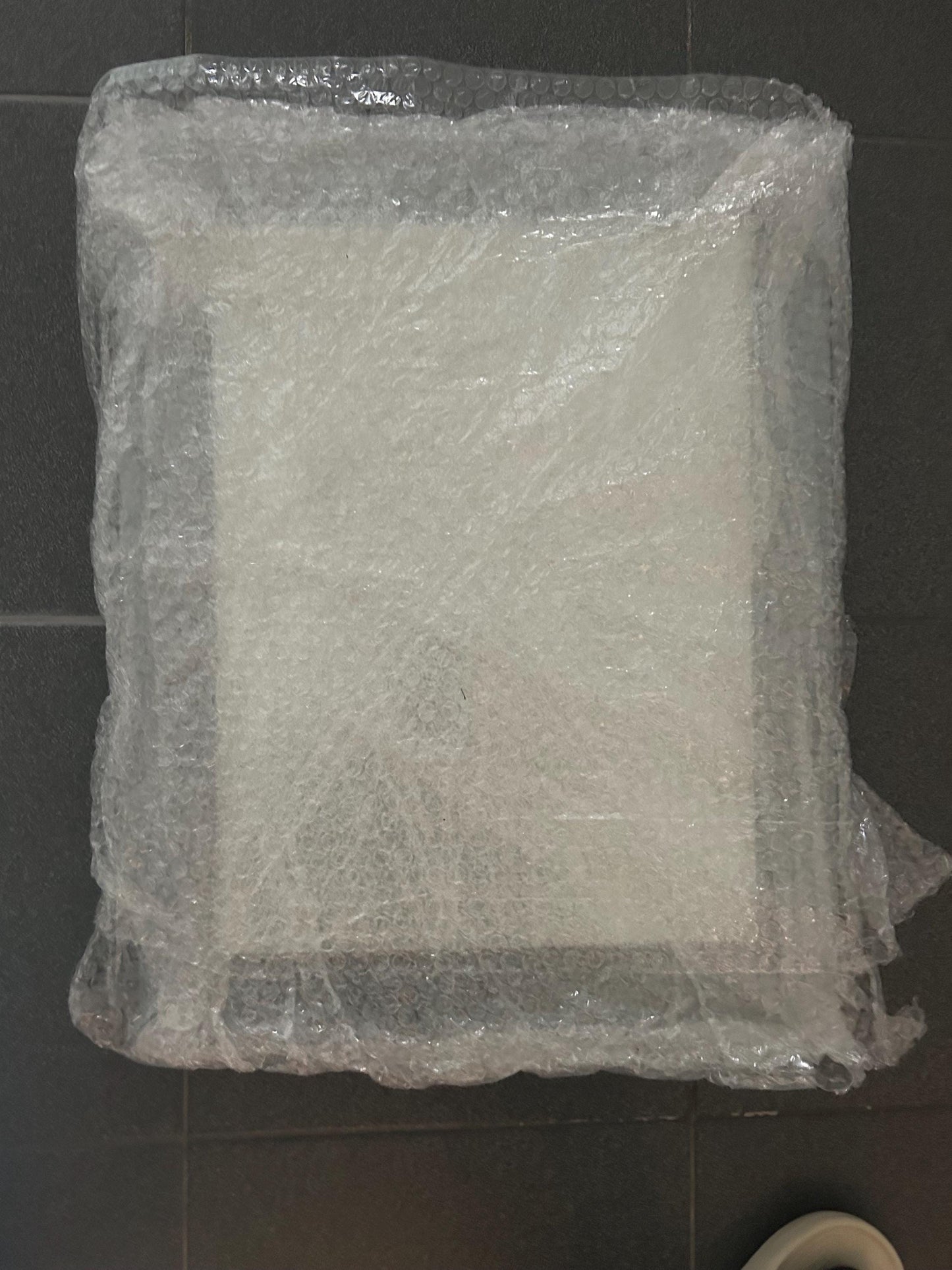 Wandspiegel 40x30cm Glas Silber