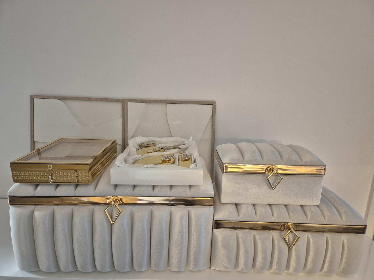 Luxuriöse Geschenksets für besondere Anlässe – Koranbox, 3tlg Sandik Set & Beauty-Set