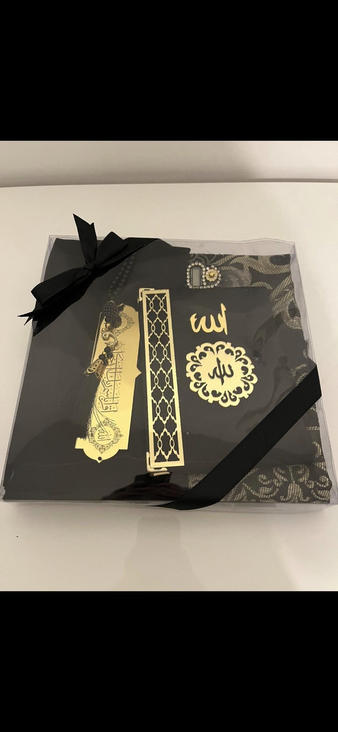 Geschenkset Mevlüd Nikah Nisan Dügün Yasin Koran Seti Gold 5tlg
