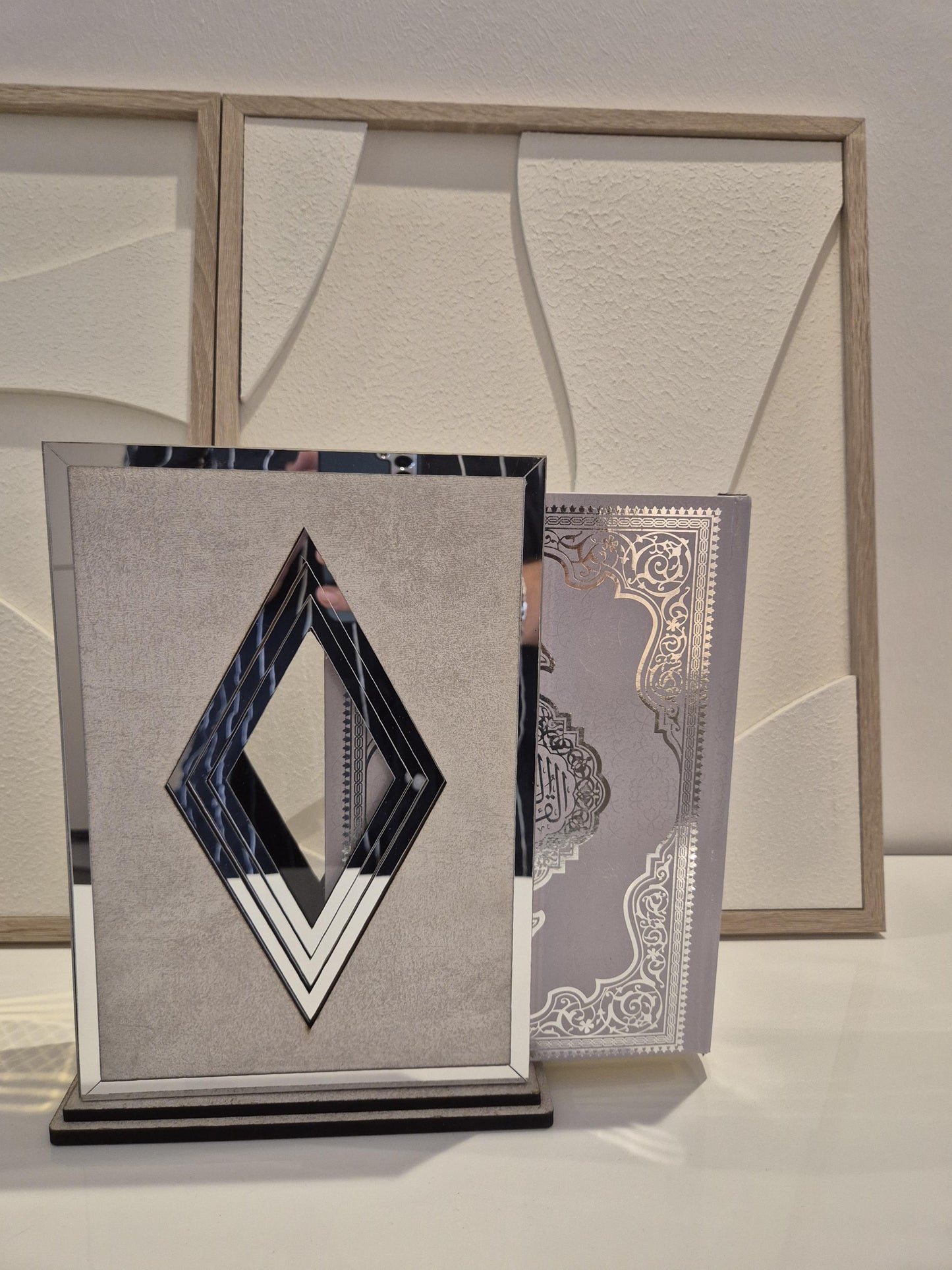 Luxus große Arabische Koran inGeschenkbox in Farbe Gold oder Silber div Farben auf Wunsch