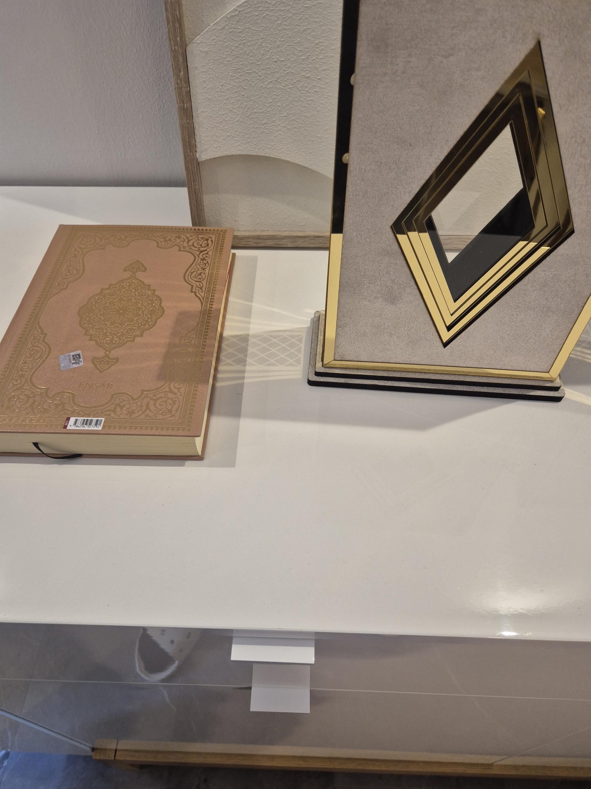 Luxus große Arabische Koran inGeschenkbox in Farbe Gold oder Silber div Farben auf Wunsch