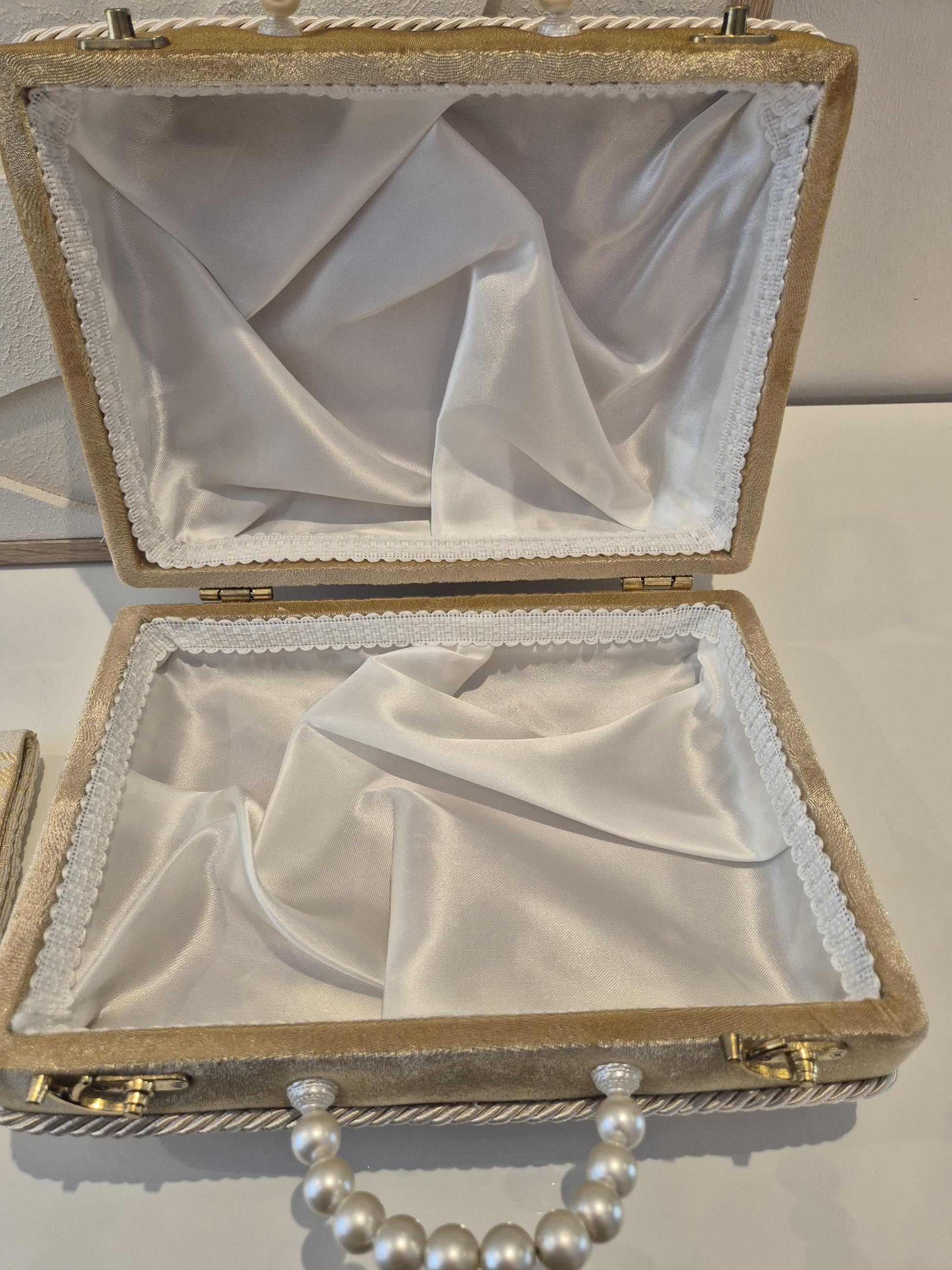 Koran Set Box Islam Geschenkbox in Farbe Gold oder Creme