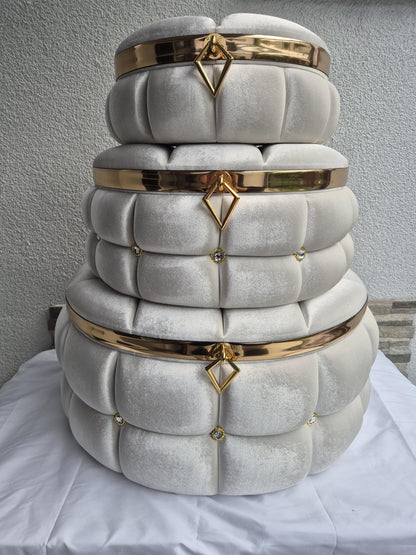 3teiliges Luxus-Boxen Set – Hochzeit Brautaccessoires