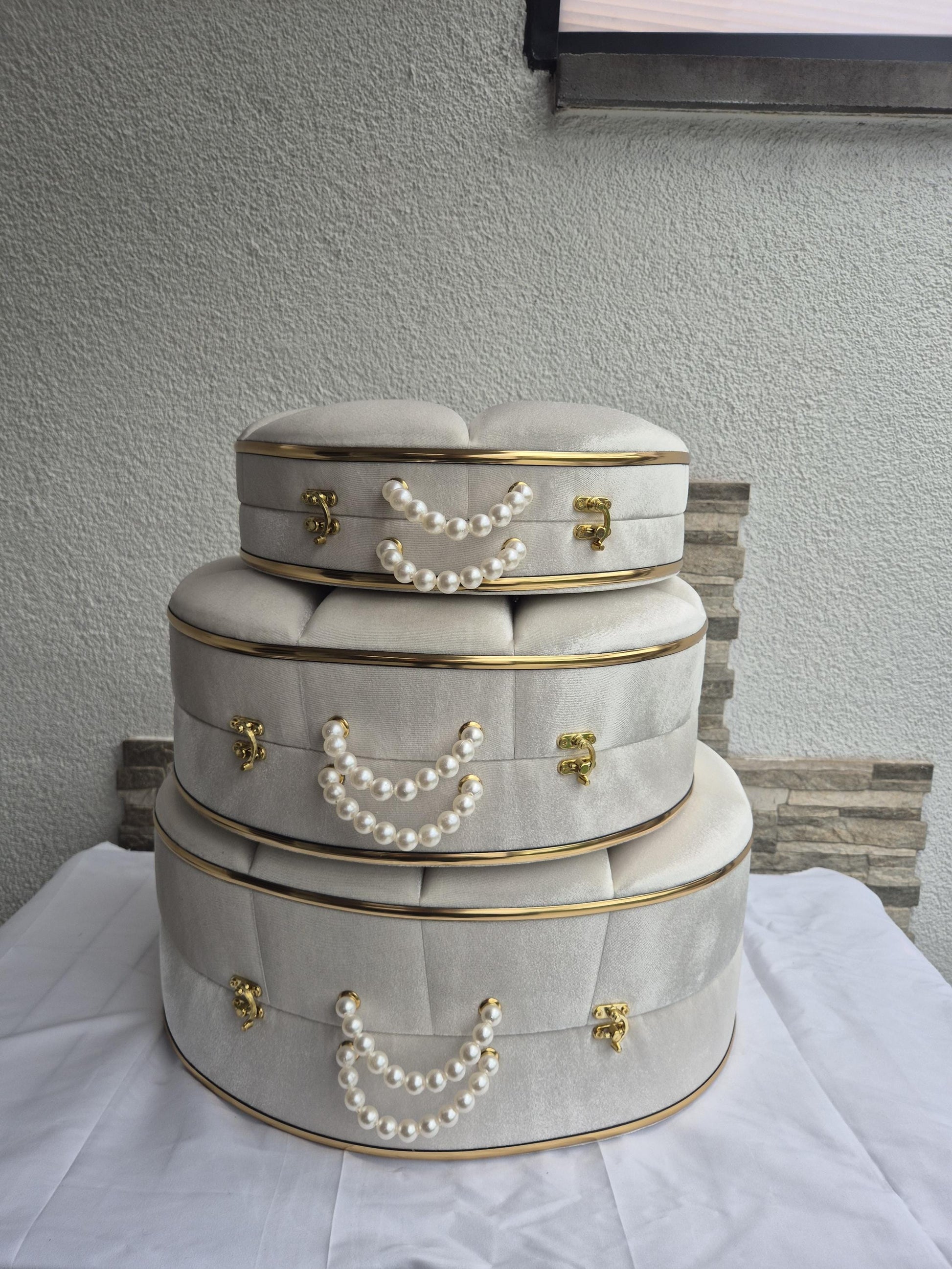 Luxuriöse Schmuckboxen im orientalischen Design – 3-teiliges Set