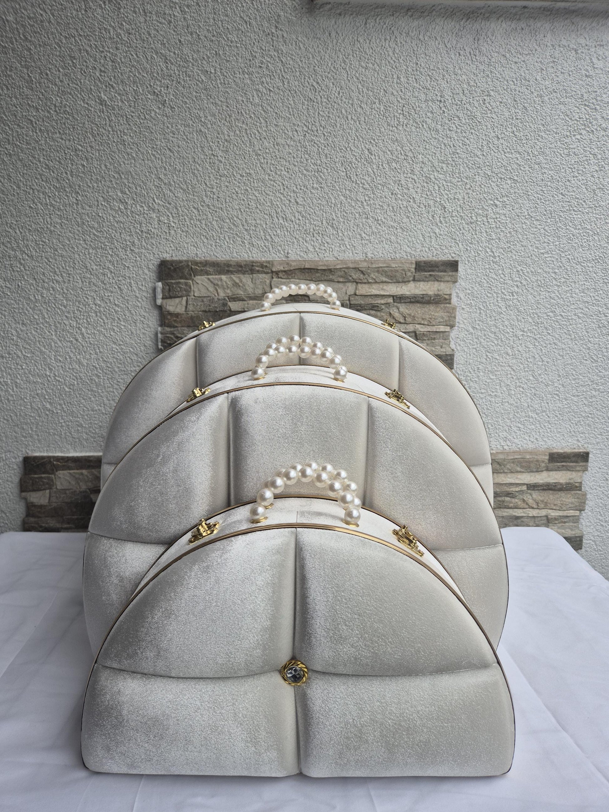 Luxuriöse Schmuckboxen im orientalischen Design – 3-teiliges Set