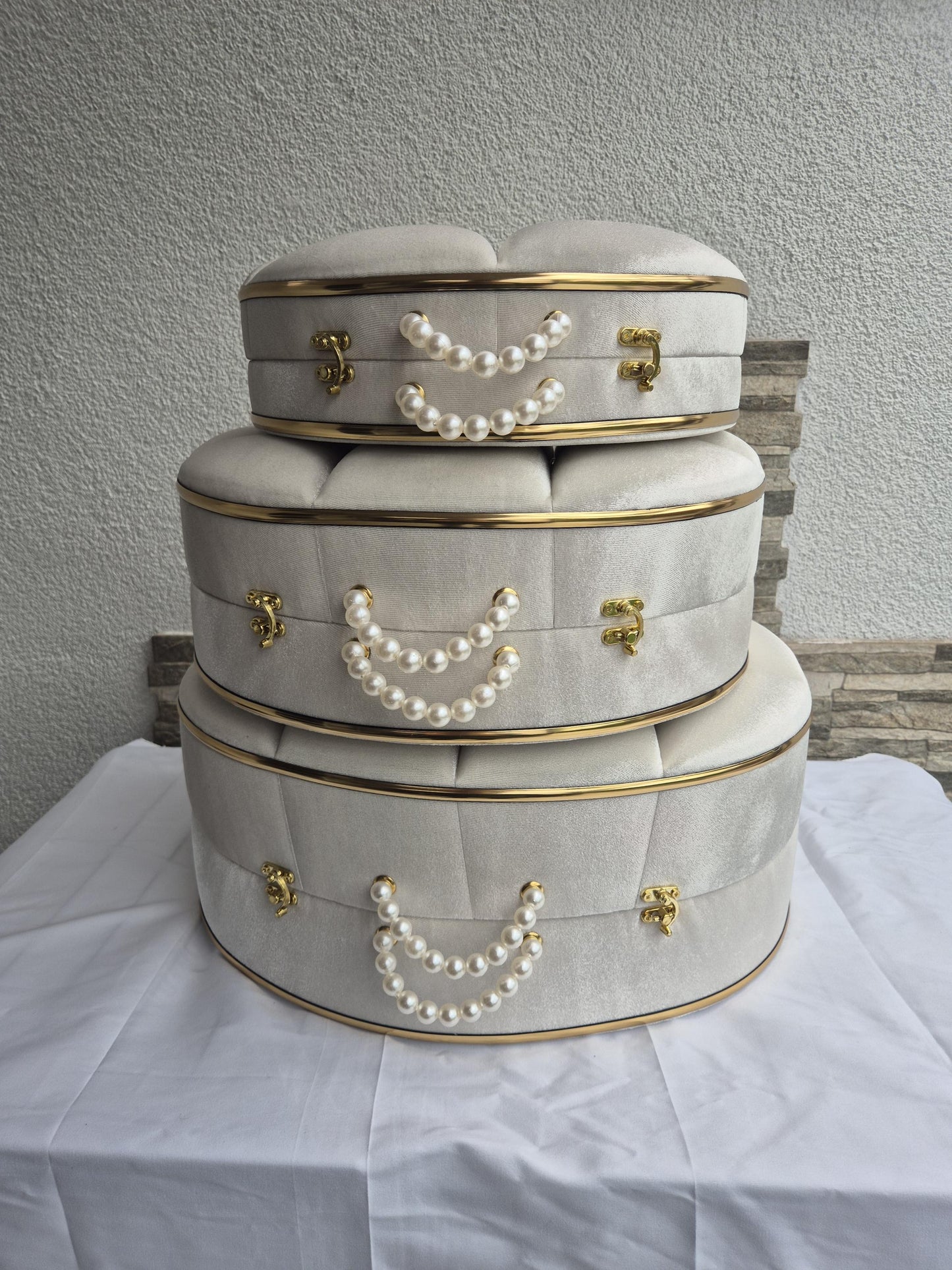 Luxuriöse Schmuckboxen im orientalischen Design – 3-teiliges Set