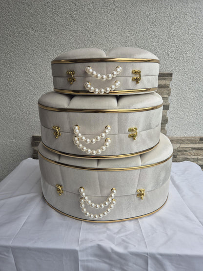 Luxuriöse Schmuckboxen im orientalischen Design – 3-teiliges Set