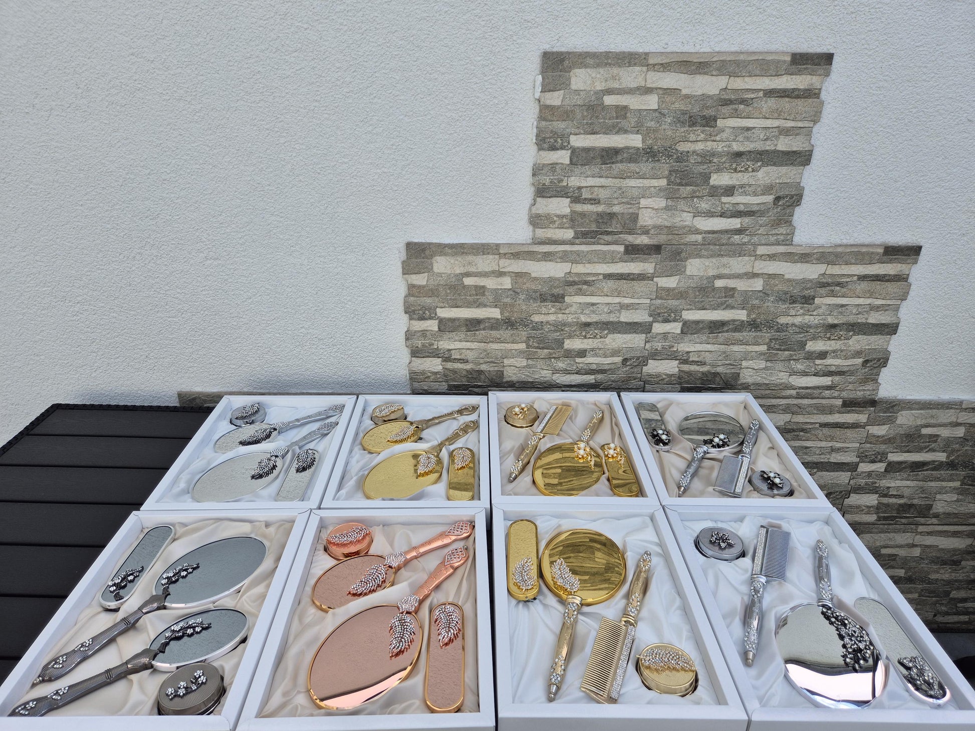 Braut Spiegel-Set – Verschiedene Modelle – NEU & Elegant*