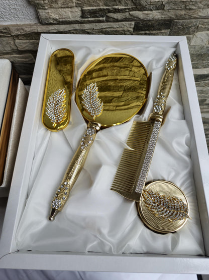 Ceyiz Bohca 3er Sandik +Handspiegelset+Kuran Set 4tlg