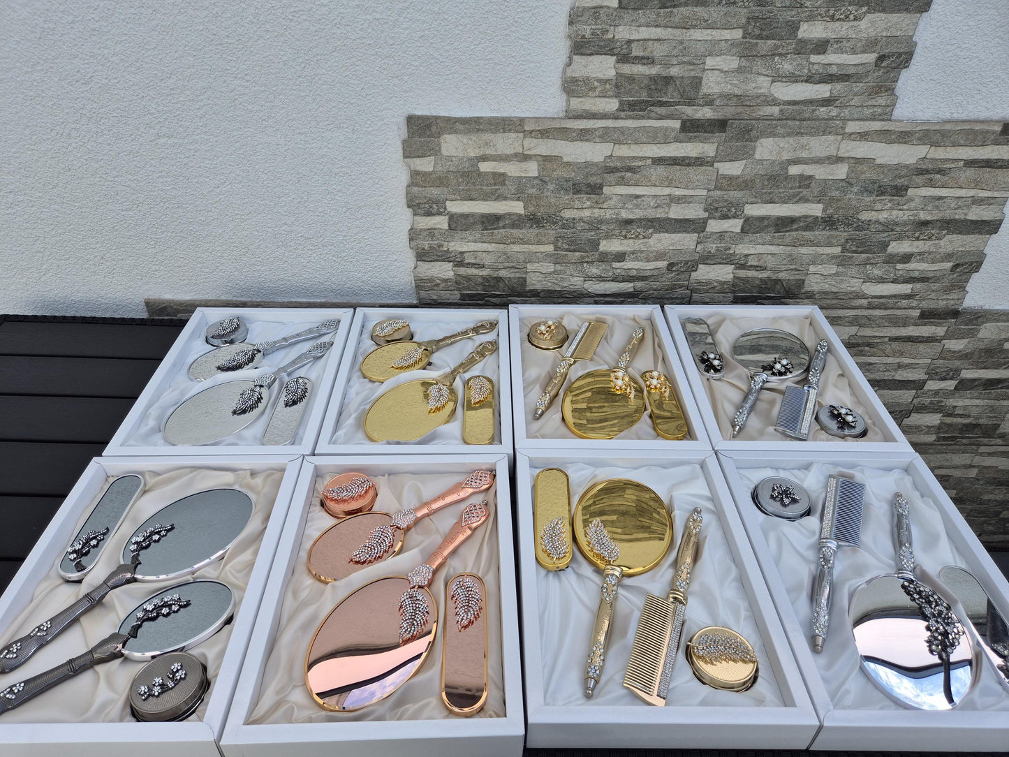 Braut Spiegel-Set – Verschiedene Modelle – NEU & Elegant*