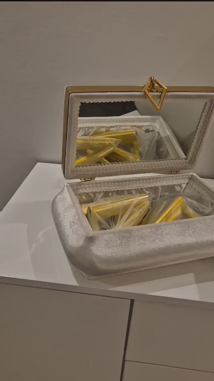 Wunderschönes Brautaccessoire-Set / Hochzeitsgeschenk-Set – Luxus Design +Koran Set