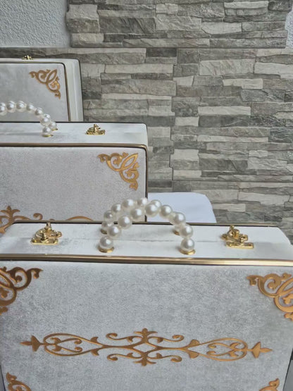 Luxuriöse Schmuckboxen im orientalischen Design – 3-teiliges Set