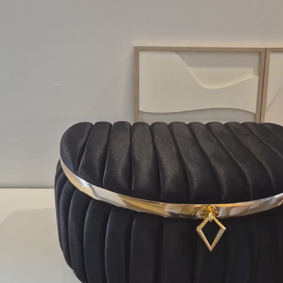 Sandik Bohca Aufbewahrungsboxen 2 Teilig Creme hochwertig